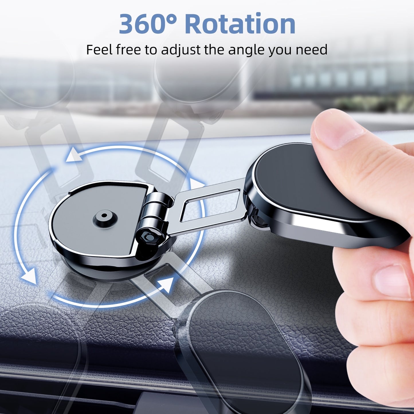 360° MagMount Car Phone Holder